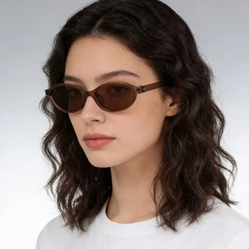 Sunglasses Uv400 - Óculos de sol pequenos e ovais,