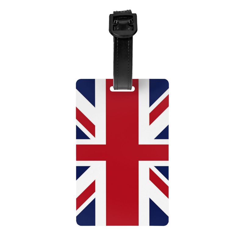 Travel Luggage Set - Etiqueta de Bagagem Retro com Bandeira