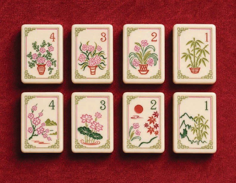 Luxury Gift Set - Conjunto de Mahjong Americano de Luxo