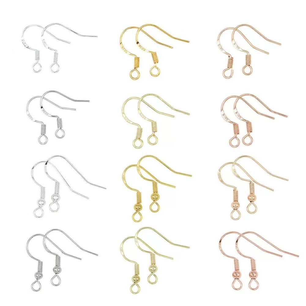 Gold Plated Jewelry - Ganchos para Brincos Banhados a Ouro