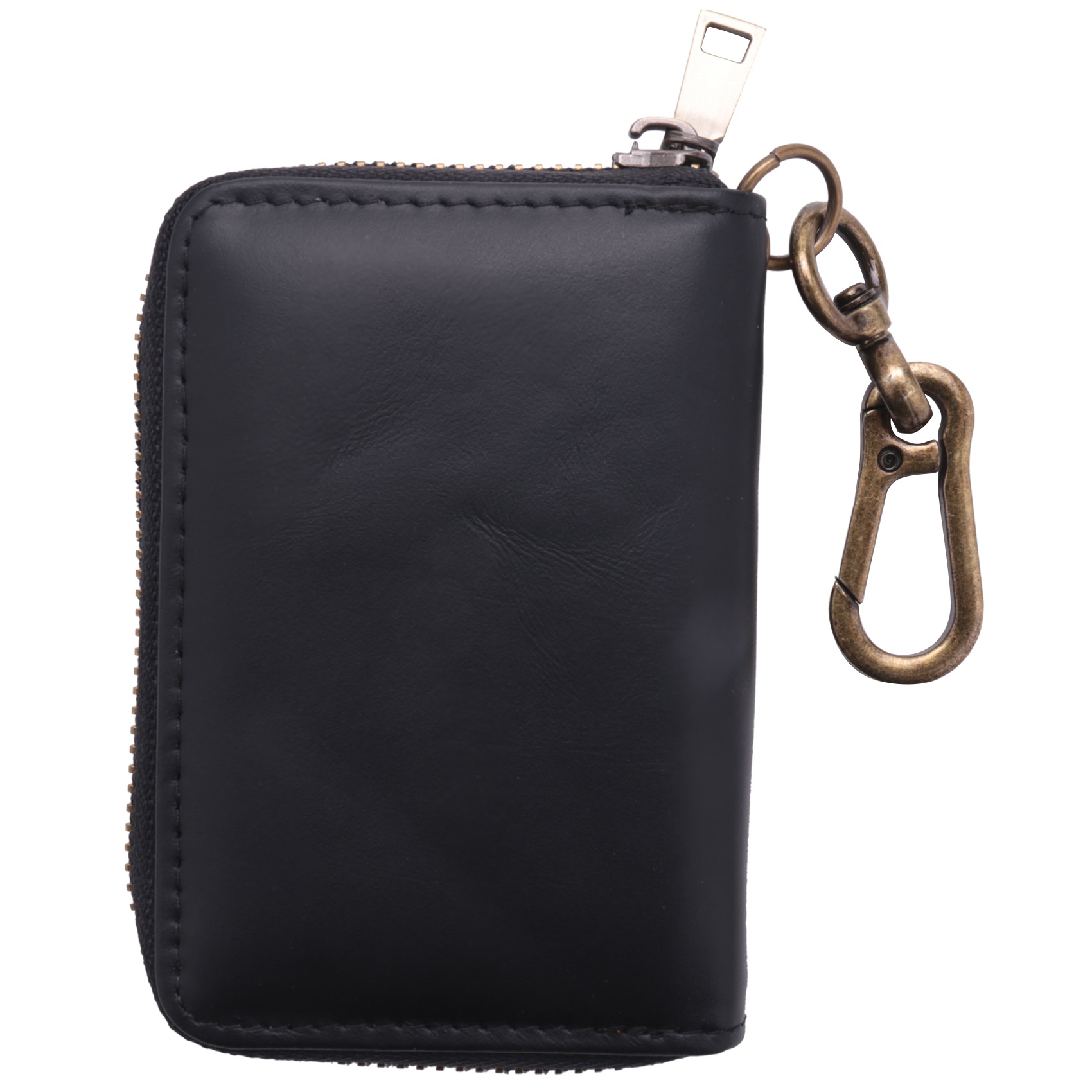 Leather Wallet Men - Abqr couro masculino e feminino chave