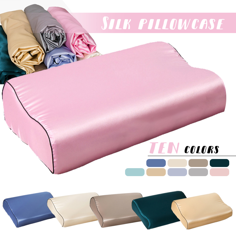 Silk Pillowcase - Fronha de látex de cetim de