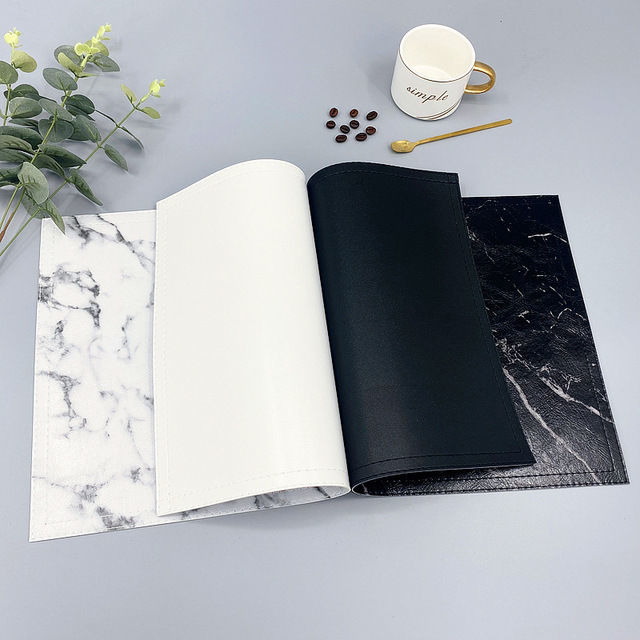 Conjunto de Sousplats de Mesa  - Marble Coaster Set avaliação e preço