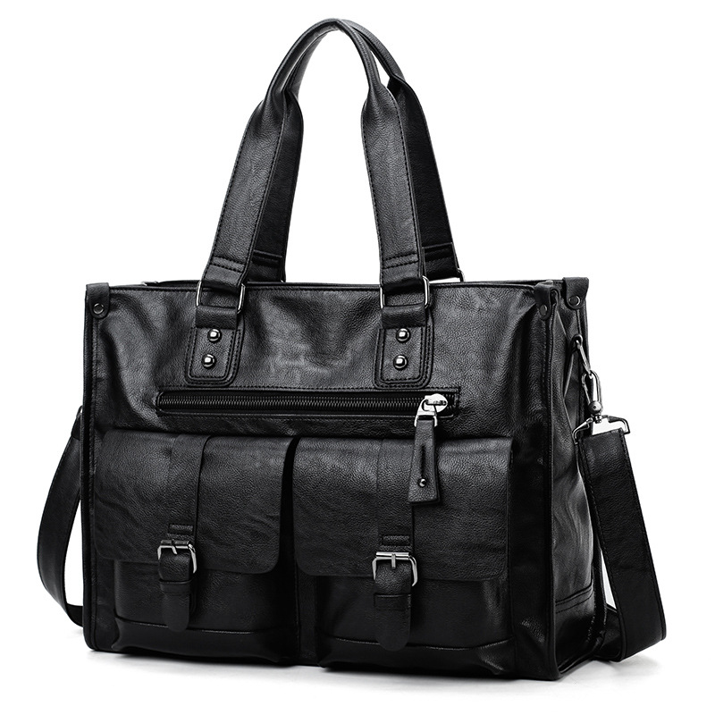 Bolsa de Ombro em Couro PU Vin - Leather Briefcase avaliação e preço