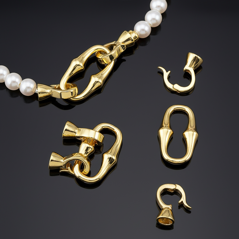 1 Peça Fecho de Joia DIY Banha - Gold Plated Jewelry avaliação e preço