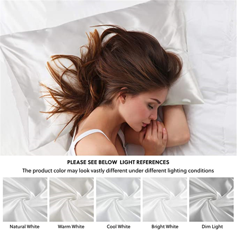2 pçs/lote sólido de seda ceti - Silk Pillowcase avaliação e preço