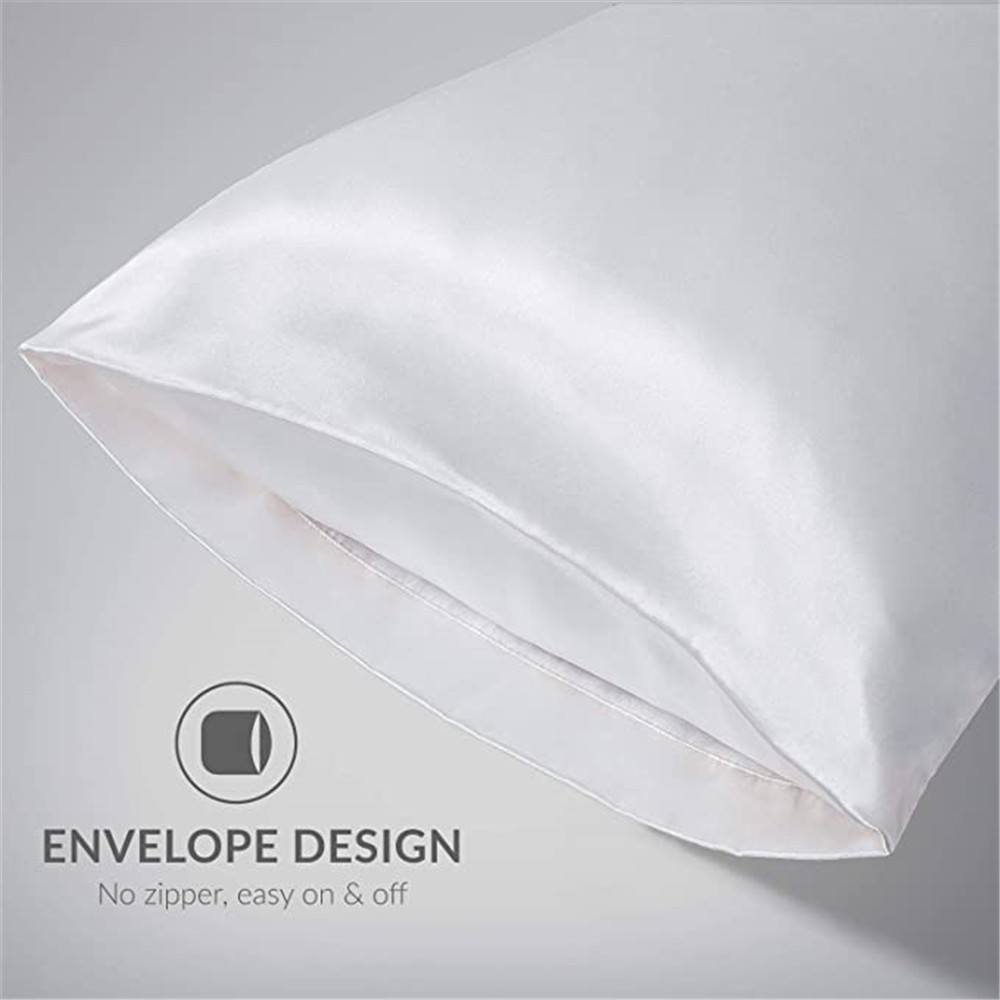 2 pçs/lote sólido de seda ceti - Silk Pillowcase avaliação e preço