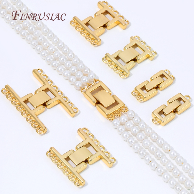 Fecho Conector Retangular Banh - Gold Plated Jewelry avaliação e preço
