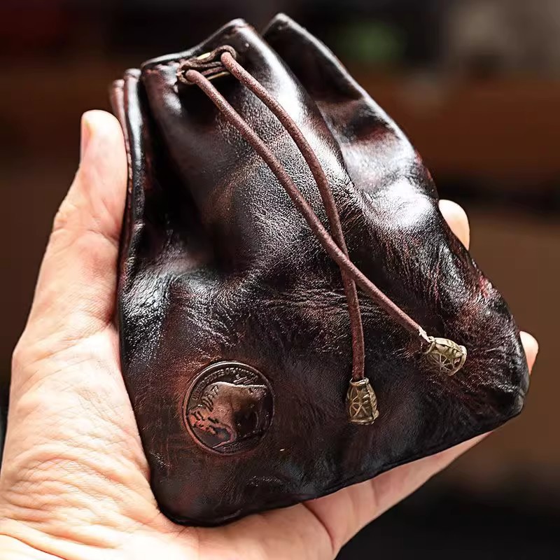 Carteira de couro macio genuín - Leather Wallet Men avaliação e preço