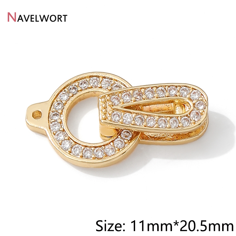 1/2/3 Peças Conectores de Fech - Gold Plated Jewelry avaliação e preço
