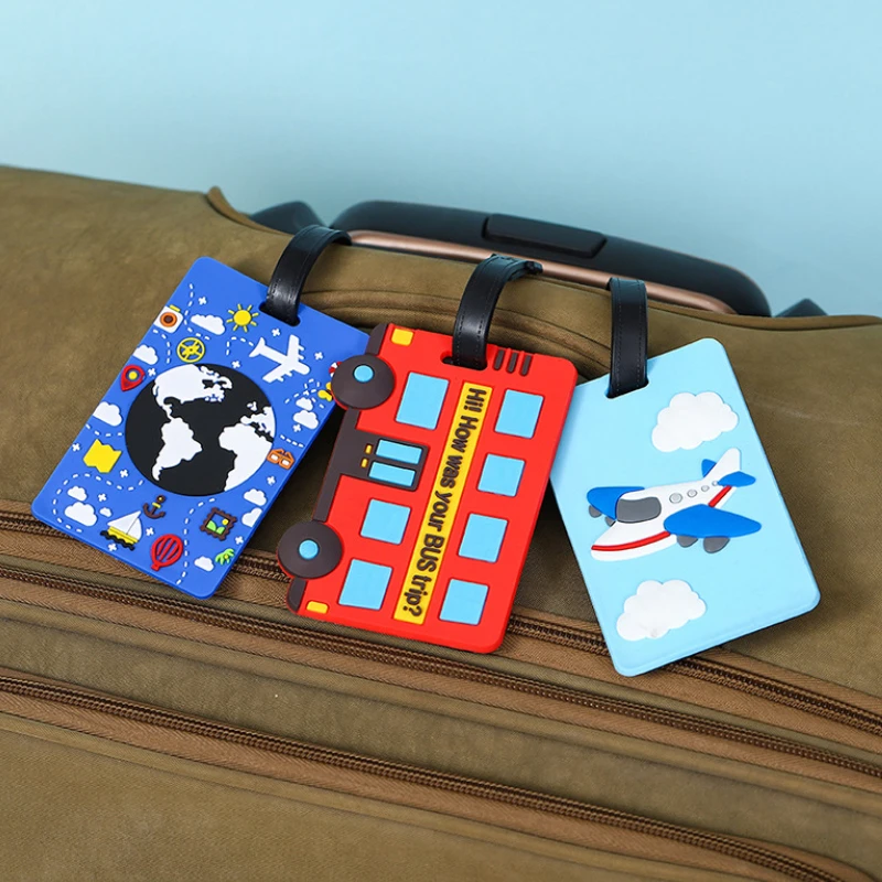 Etiquetas de bagagem de silico - Travel Luggage Set avaliação e preço