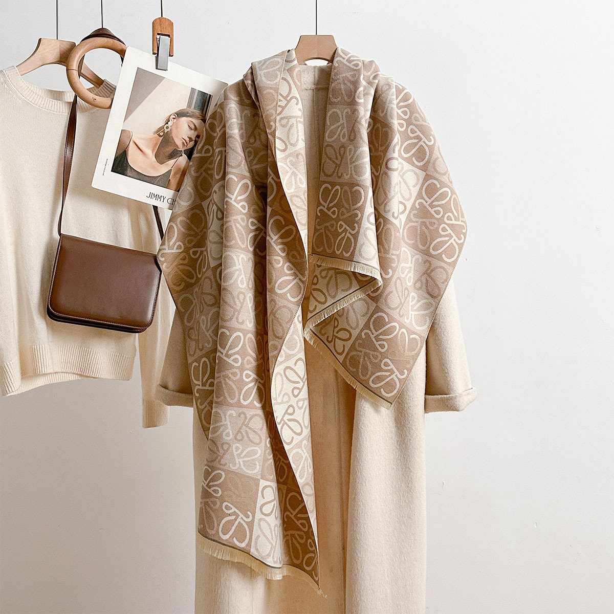 Cachecol Feminino Outono 2026  - Cashmere Scarf avaliação e preço