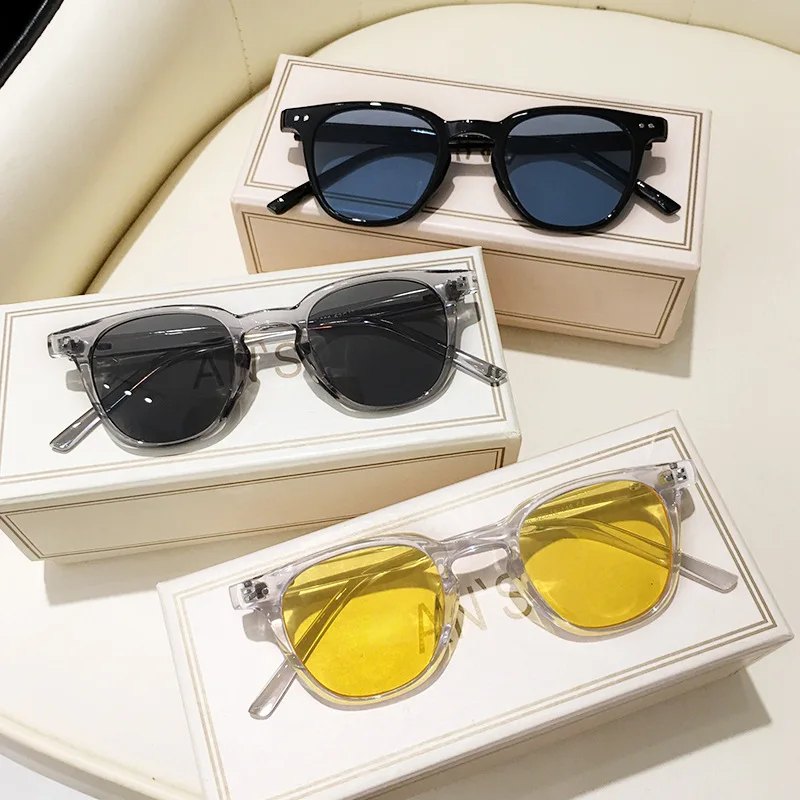 Óculos de sol quadrados vintag - Designer Sunglasses avaliação e preço