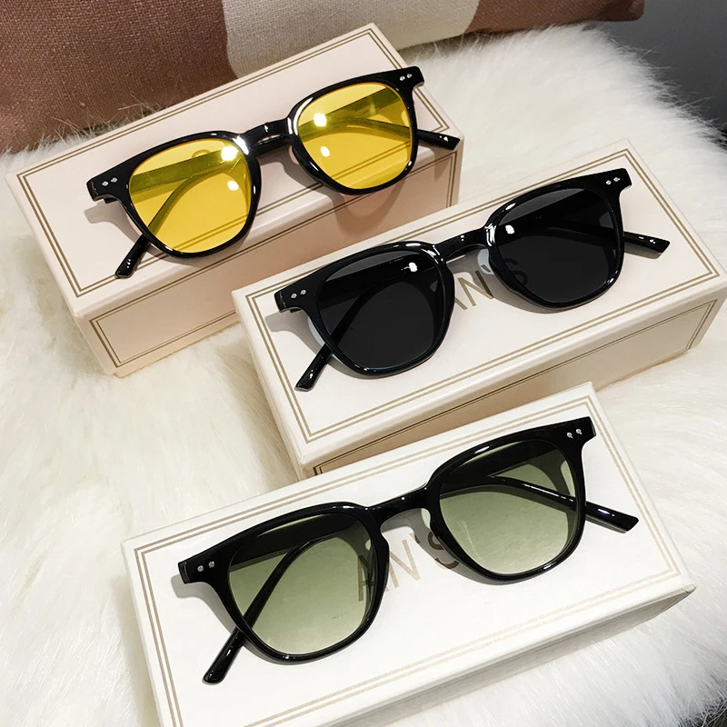 Óculos de sol quadrados vintag - Designer Sunglasses avaliação e preço