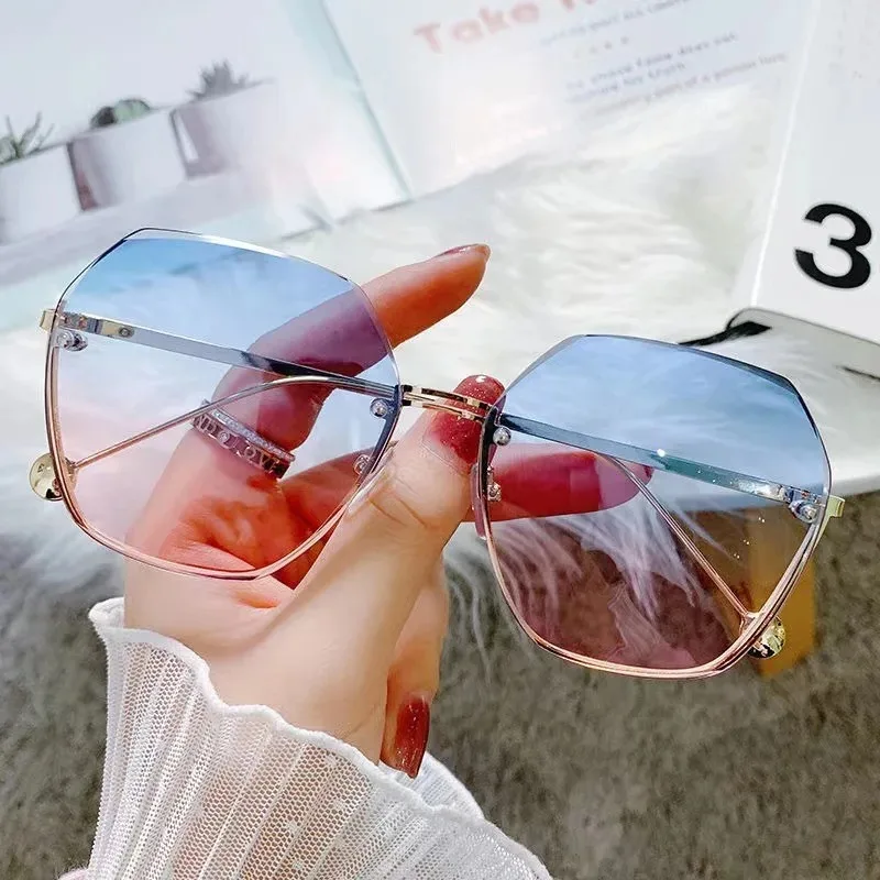 Óculos de sol de metal poligon - Sunglasses Uv400 avaliação e preço
