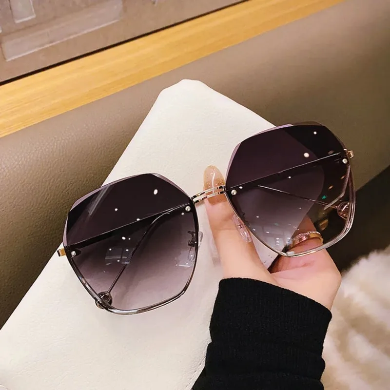 Óculos de sol de metal poligon - Sunglasses Uv400 avaliação e preço