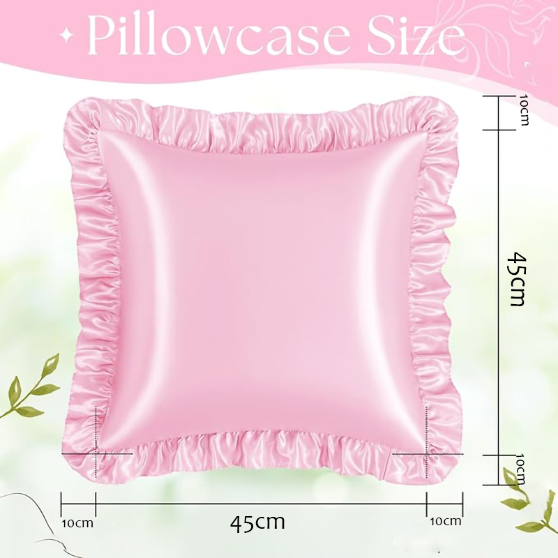 2 Peças de Fronhas de Cetim co - Silk Pillowcase avaliação e preço