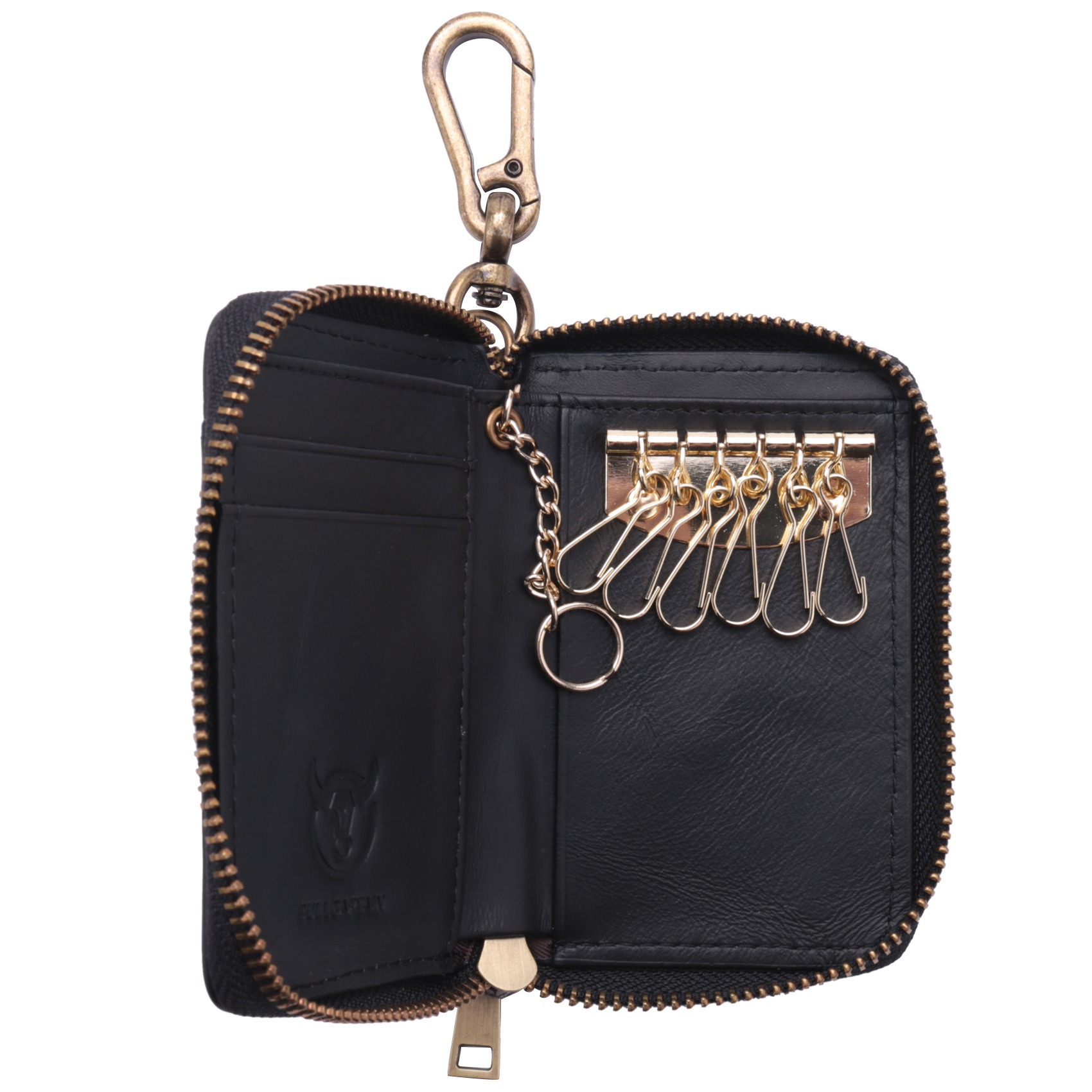 Abqr couro masculino e feminin - Leather Wallet Men avaliação e preço