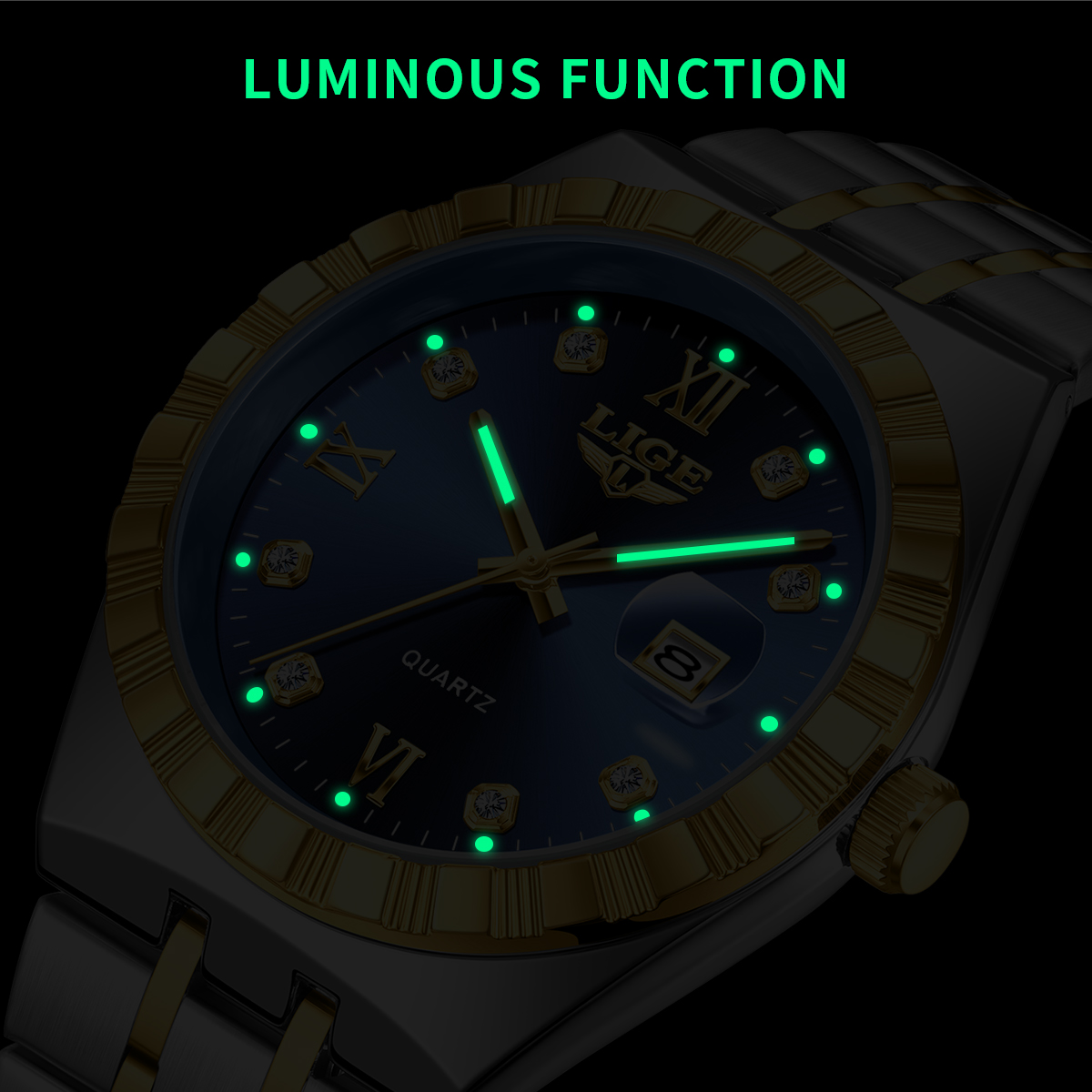 Relógios Masculinos LIGE, Marc - Luxury Watch Men avaliação e preço